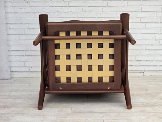 Anni '70, design danese di H.J.Wegner, poltrona schienale alto, modello GE530. – Hans Wegner, Poltrone, Legno (photo 7 of 26)