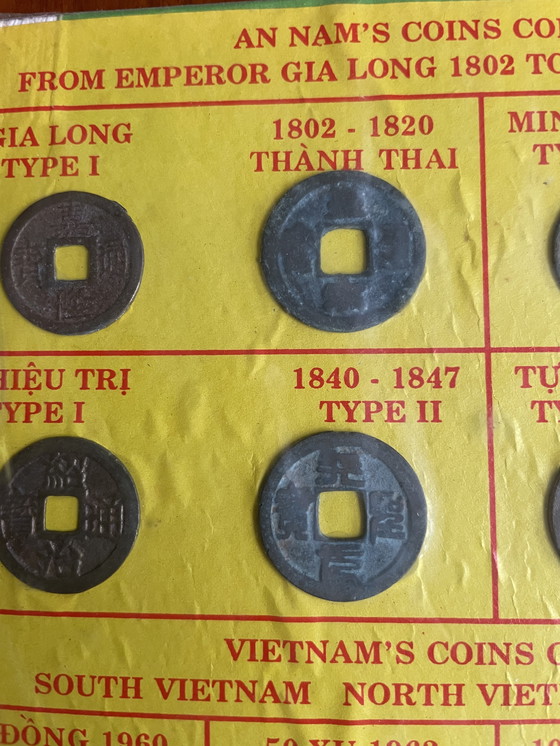 Image 1 of Colección de monedas Indochina - Annam - Vietnam