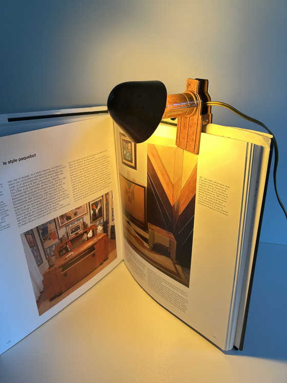 Image 1 of Lampe de lecture Art Déco, Bakélite