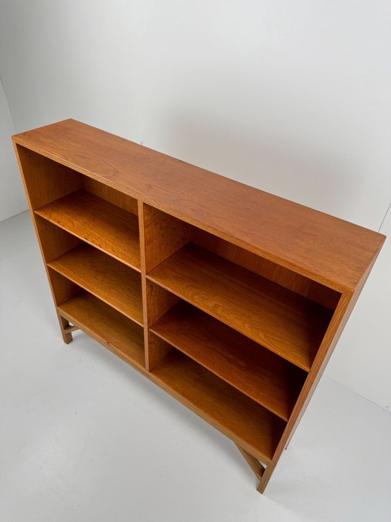 Bibliothèque A152 en Chêne, Børge Mogensen, Danemark, c. 1960s-1970s, FDB Møbler, Bois, Marron (photo 4 sur 11)