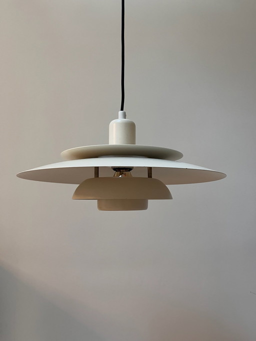 Suspension Vintage Danoise – Lyskær Belysning Model 4756, Années 1970