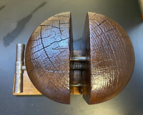Image 1 of Antieke mal, vorm-, spreid-, span- en vormgereedschap, hoedenmakersgereedschap, begin 1900