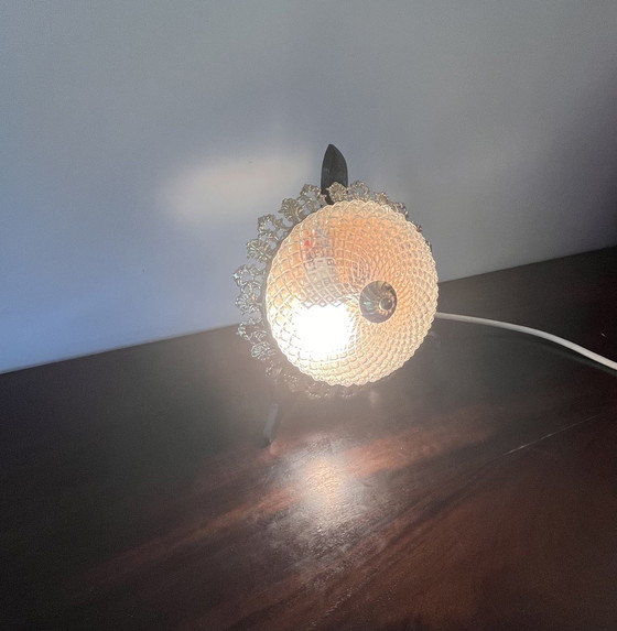 Image 1 of Art Deco Deckenlampe mit Ananas Relief