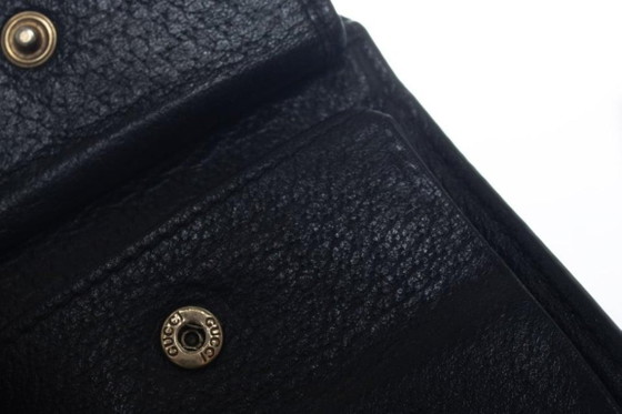 Image 1 of Gucci, black leather wallet with bee