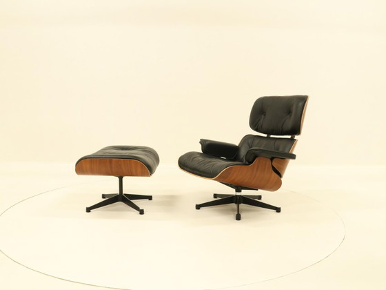 Image 1 of Eames Lounge Chair & Ottoman XL version by Charles & Ray Eames