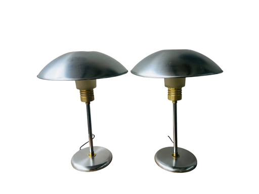 Set van 2 vintage IKEA ufo tafellampen | midcentury lampen type B0208