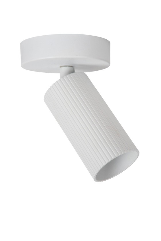 Lucide CLUBS ceiling spotlight, 1xGU10, white – Spot lights, Aluminium, Modern (photo 3 of 5)