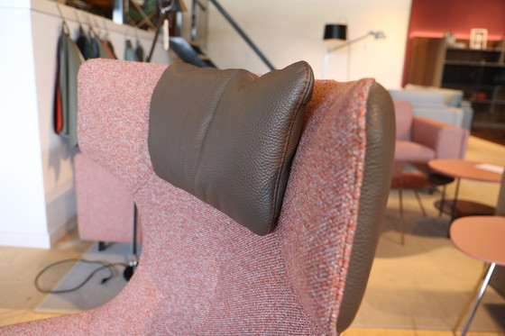 Image 1 of Sillón reclinable Leolux Caruzzo con otomana