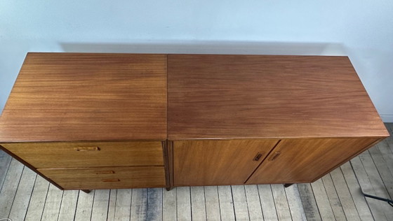Meuble en Teck Kempkes Vintage Pays-Bas Années 60 – Buffet bas, Wood (photo 8 of 13)