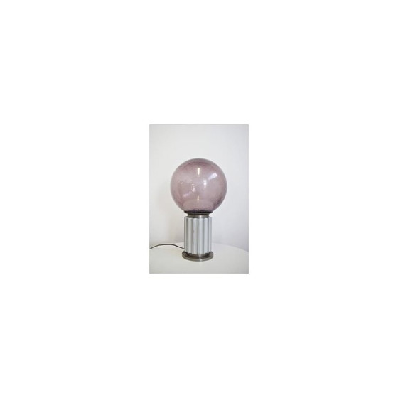 Image 1 of Vintage spherical lamp in blown glass, Italy 1960