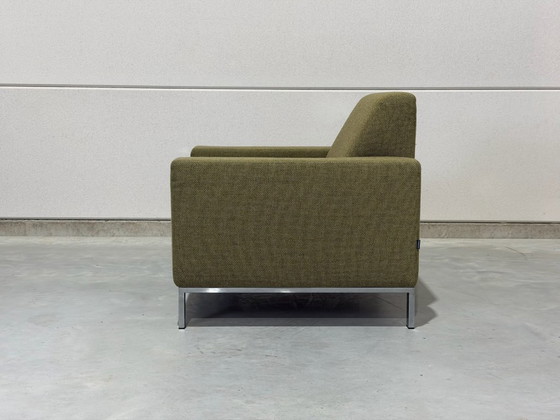 Gelderland 6511 Armchair green - as good as new, Textile, Metal, Modern (photo 4 of 10)
