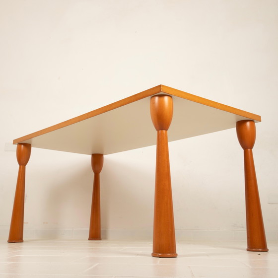 Postmoderner Alicudi Laminat Esstisch von Ettore Sottsass für Zanotta Italien 1990 – Esstische (photo 14 of 24)