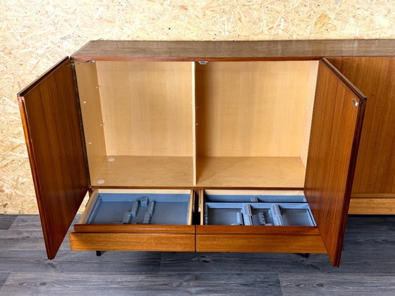 Image 1 of Credenza alta in teak anni '60/'70, modello B60 di Dieter Waeckerlin per Behr.