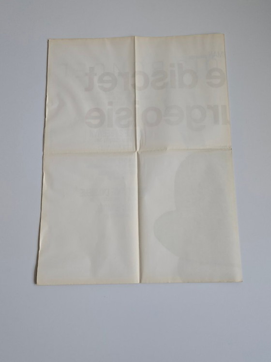 Image 1 of ORIGINELE VINTAGE POSTER 120x160cm DE DISCRETE CHARME VAN DE BOURGEOISIE BUNUEL