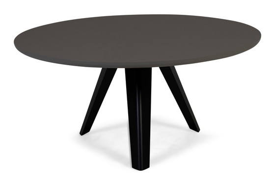 Image 1 of Seuren Swan dining table - Ø140