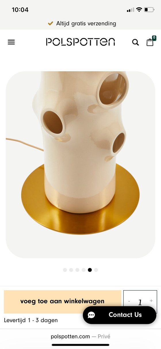 Image 1 of Lampadaire Bulle Pols Potten