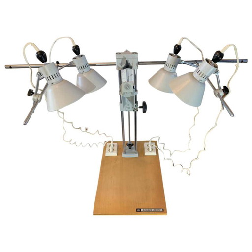 Industrielle Fotografenlampe von Warszawa Pzo Krokus, 1970er Jahre