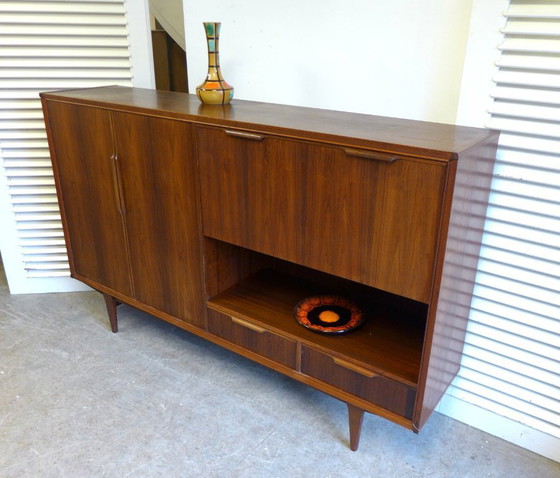 Image 1 of Beautiful vintage mid-century Fristho highboard wall cabinet