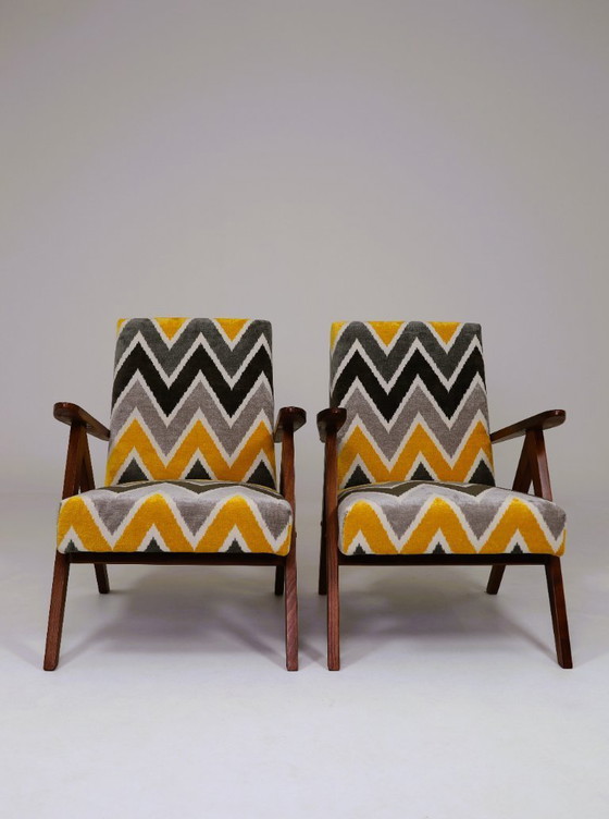 Image 1 of Fauteuil scandinave style ethnique Lima Fauteuil de salon moderne du milieu du siècle Lima