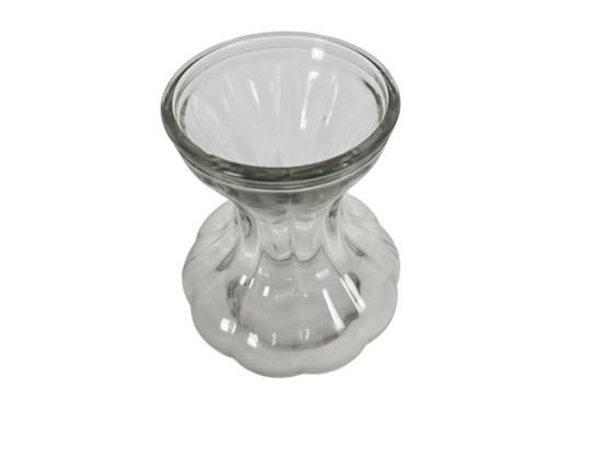 Image 1 of Leerdam Glass - Andries Copier - Vase Jacinthe/Ail - Verre Pressé - Modèle 583 - Années 50