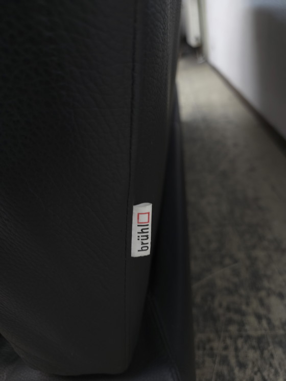 Image 1 of Brühl Moule conjunto sofá de diseño sofá de cuero sofá función relax sofá