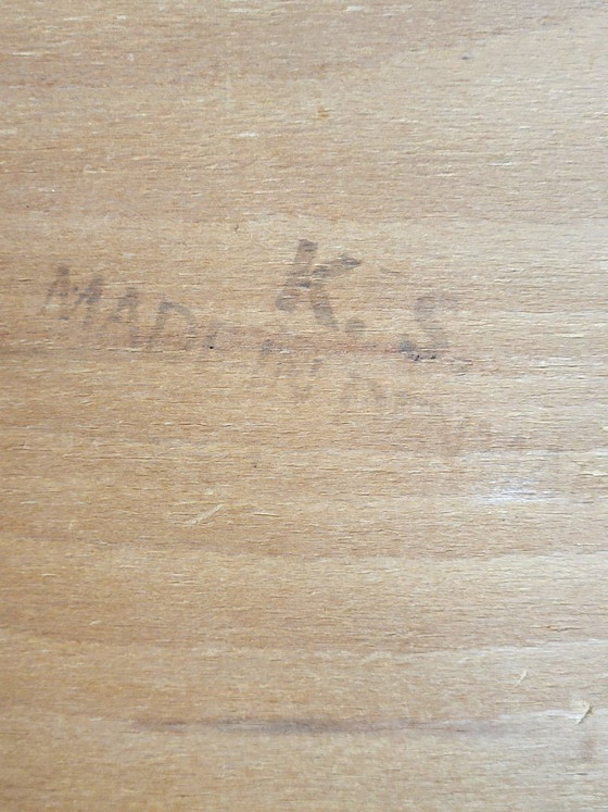 Set von 6 Henning Kjærnulf Esszimmerstühlen für KS Møbler aus Teak, Dänemark 1960 – korup stolefabrik, Wood (photo 10 of 10)