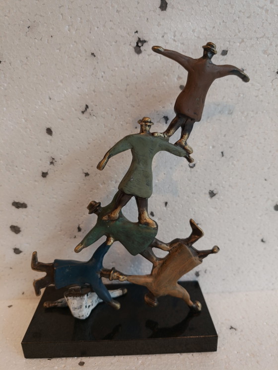 Hans Kuyper - Sculptuur “The Sky Is The Limit“ – Beeldhouwkunst, Bronze (photo 5 of 9)