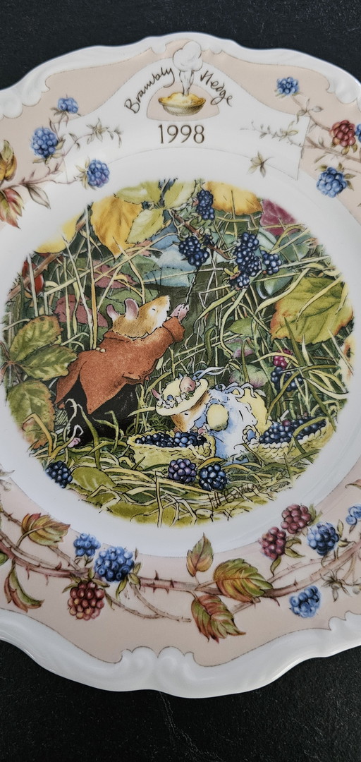 Royal Doulton, Brambly Hedge, Frühstücksteller 1998