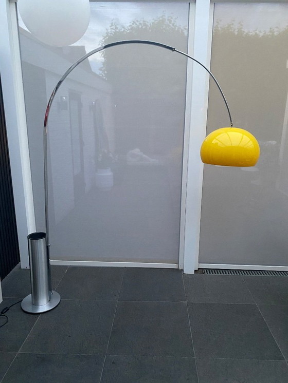 Image 1 of Lampada da terra a fungo dal design vintage