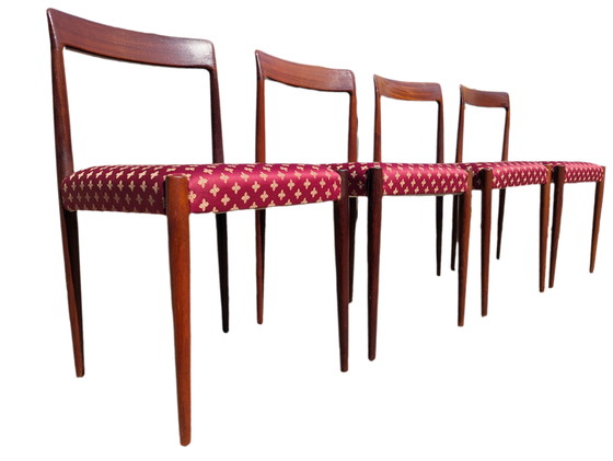 Image 1 of 4 Lübke-Stühle aus der Mitte des Jahrhunderts