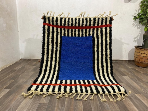 Image 1 of Tapis marocain artigianale en laine 200cmx150cm