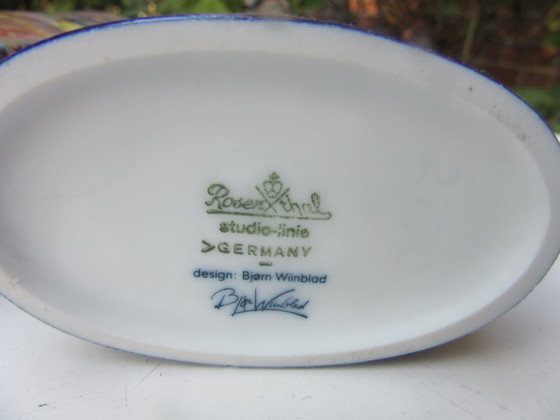 Image 1 of Een paar Rosenthal Bjorn Wiinblad vazen ​​1001 Nachten