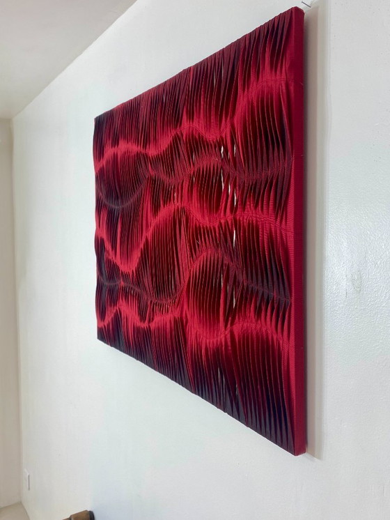 Image 1 of Tavola scultura arte tessile Ref : Tornado