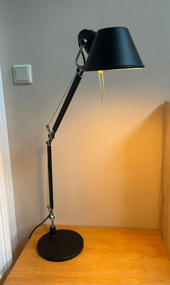 Image 1 of Artemide Tolomeo Desk Lamp Black