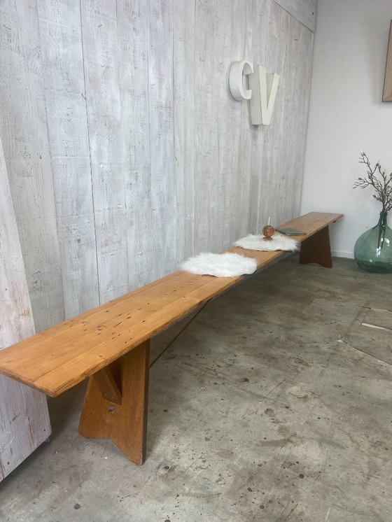 Image 1 of Coppia di panche da fattoria (330 cm)