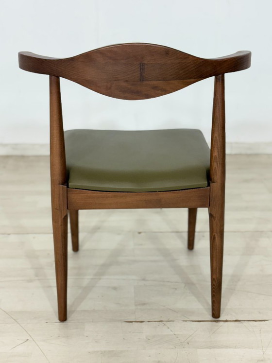 Very nice retro chair / retro vintage living room chair / dining room chair / Danish style chair (photo 8 of 8)