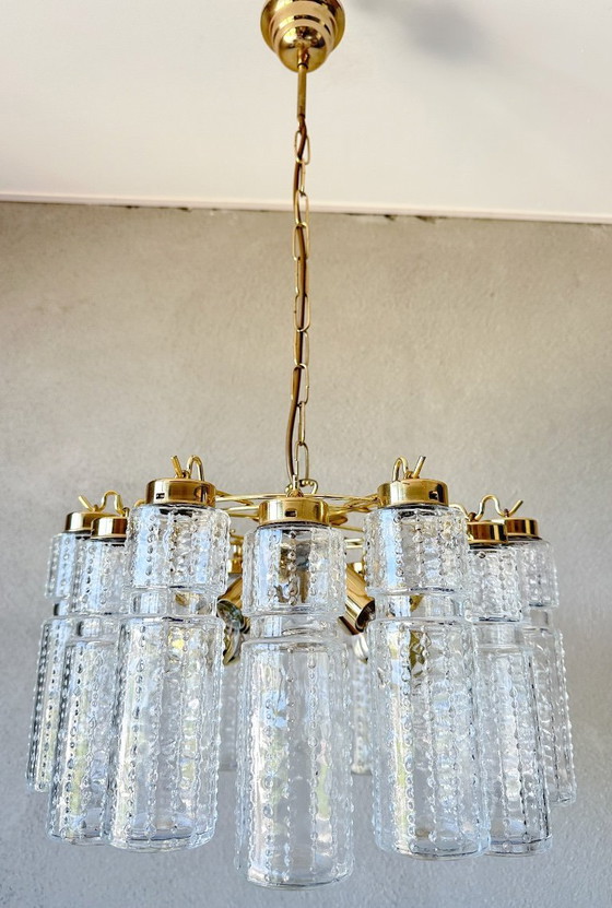 Image 1 of Lampada a sospensione vintage Glashütte Limburg