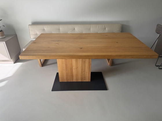 Tavolo da pranzo di design italiano Riva 1920, 160x90 cm. Rovere massello. – Tavoli da pranzo, Wood (photo 3 of 43)