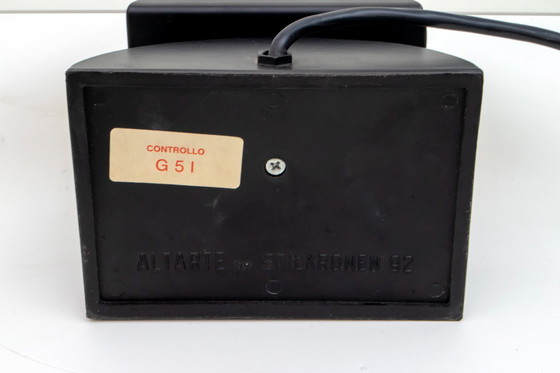 Image 1 of Pareja de lámparas de sobremesa de cristal de Murano italiano Altarte de Stilkronen, 1992