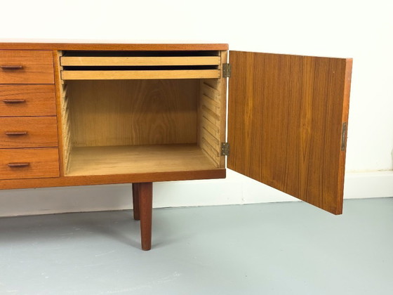 Image 1 of Teak sideboard by Hans J. Wegner for Ry Møbler, 1959