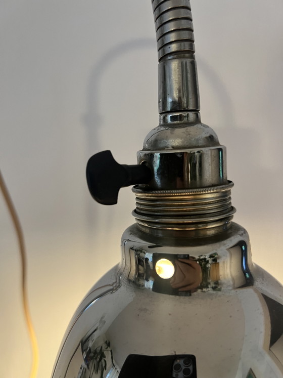 Originele Bauhaus-stijl vloerlamp, jaren 30 (Christian Dell) – Vloerlampen, Chrome, Metal (photo 5 of 11)