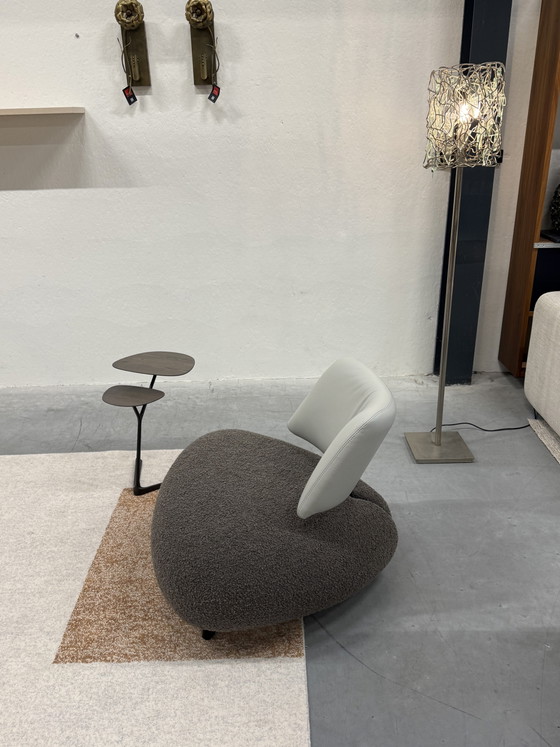 Image 1 of Leolux Pallone Armchair Robou fabric leather