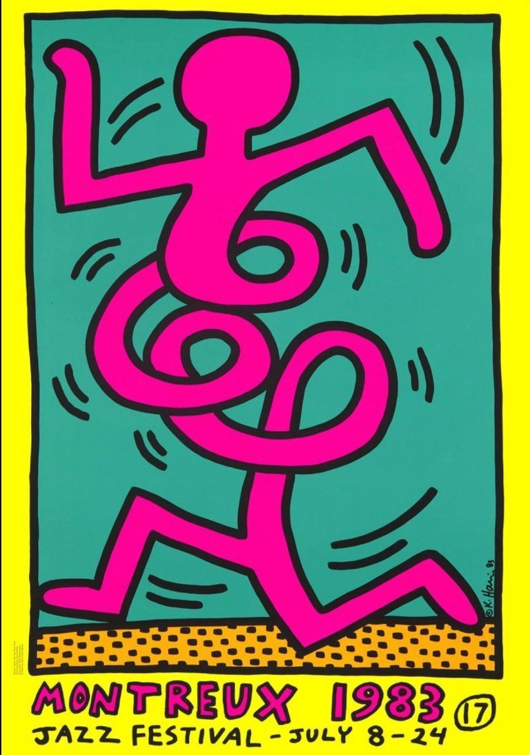 3LP - WORLD OF KEITH HARING/SOUL JAZZコンピ Keith Haring for the Montreux Jazz Festival in 1983. | €144 | Whoppah