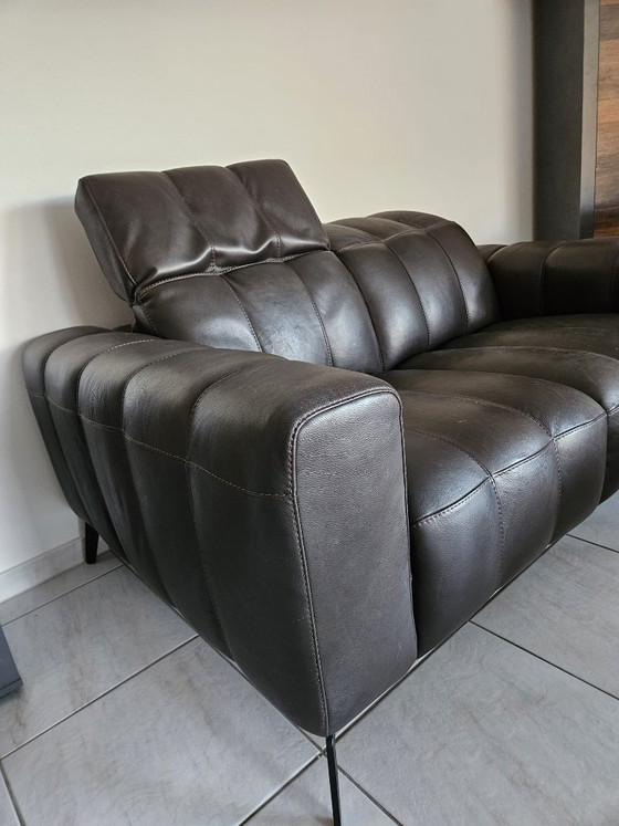 Image 1 of Natuzzi Portento leather sofa