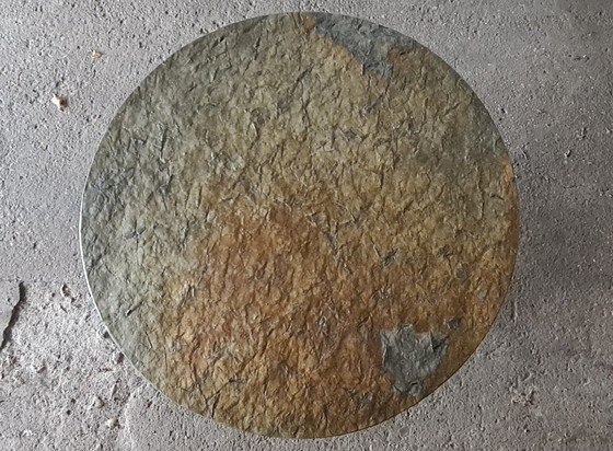 Image 1 of Mid-Century Schiefertisch - Couchtisch '70