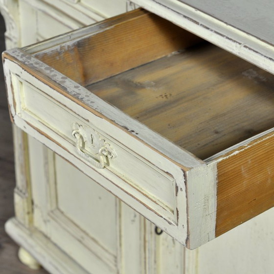 Image 1 of Antiek grenen dressoir, circa 1910