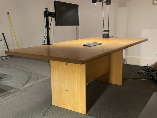 1980's large desk - design, but brand unknown