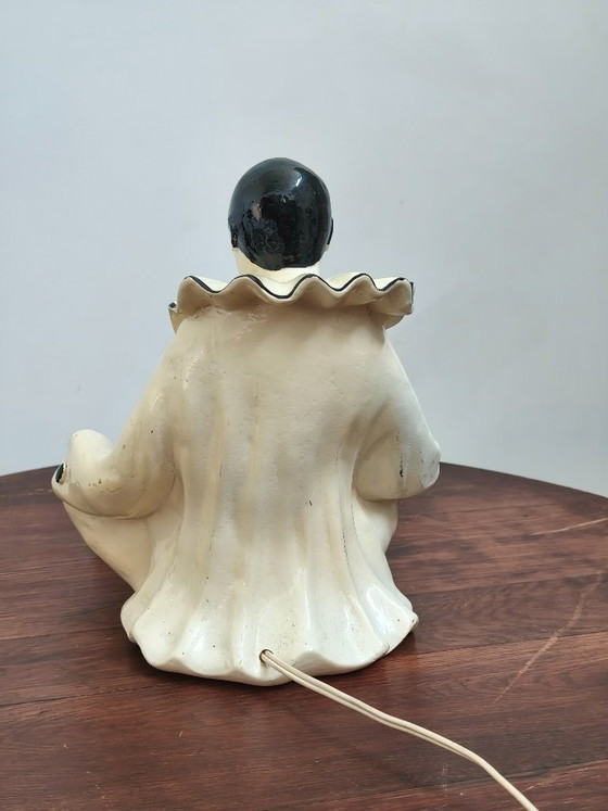 Lampada da Tavolo Pierrot Comedia Dell Arte Anni '70 – Lampade da tavolo, Vetro (photo 5 of 8)