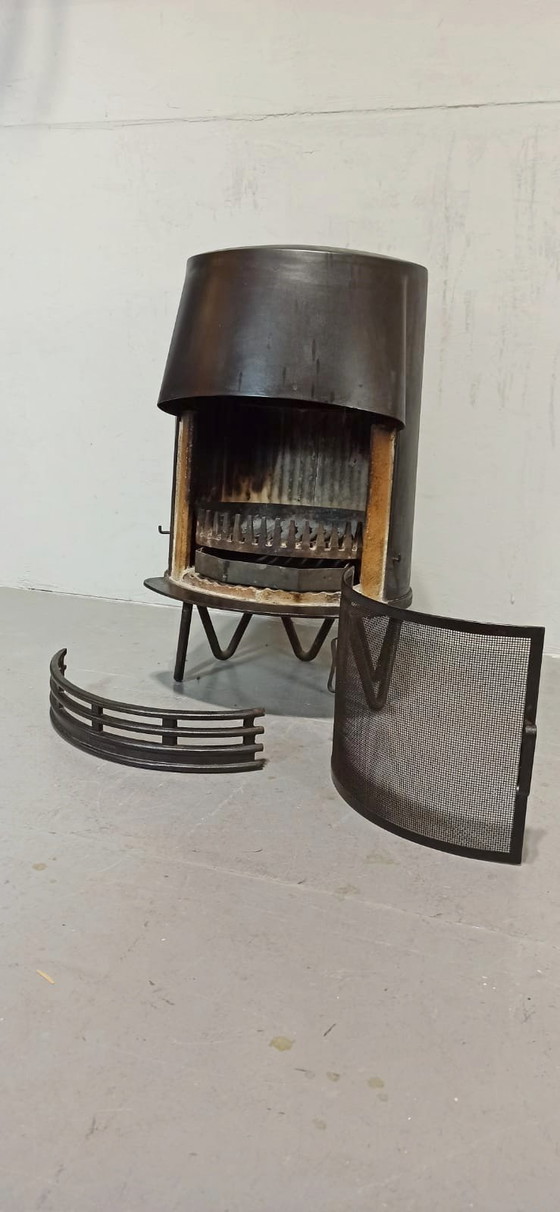 Image 1 of Stufa a legna di metà secolo Tasso Denmark