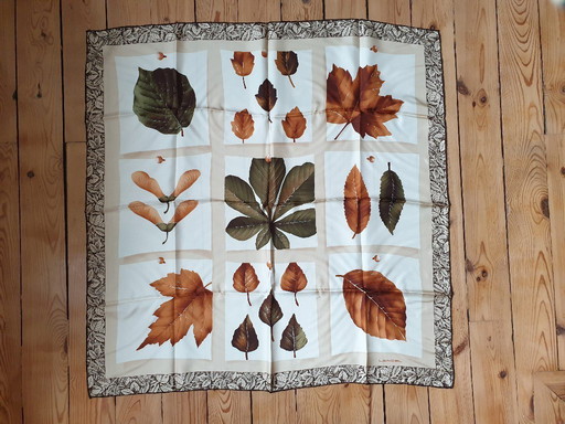 Genuine Lancel silk square in original pouch